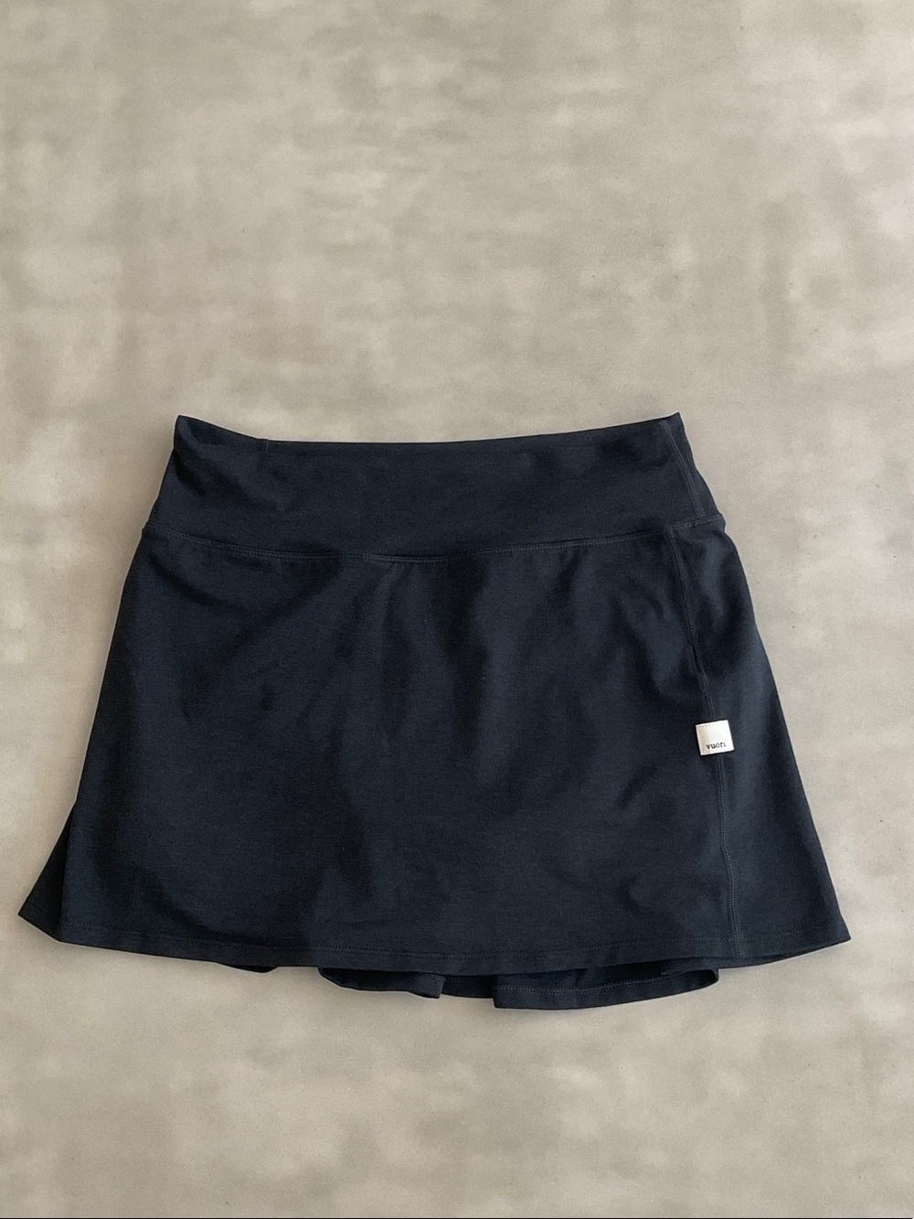 Vuori Black Athletic Mini Skort
